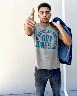 Roy Jones Jr. Triblend Tee SPORT AND ICON