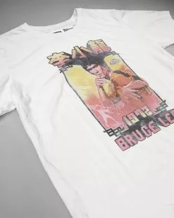 Bruce Lee 1972 Vintage White Tee