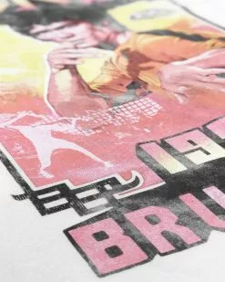 Bruce Lee 1972 Vintage White Tee