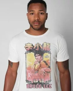 Bruce Lee 1972 Vintage White Tee
