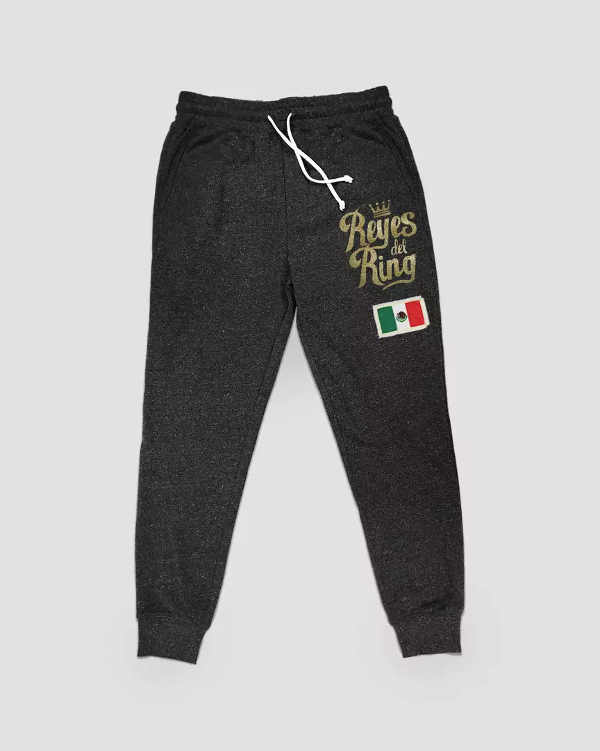 Julio Cesar Chavez / Rey Mysterio Reyes Del Ring Black Sweatpants SPORT AND ICON 12 Julio Cesar Chavez / Rey Mysterio Reyes Del Ring Black Sweatpants SPORT AND ICON