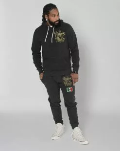 Julio Cesar Chavez / Rey Mysterio Reyes Del Ring Black Sweatpants SPORT AND ICON