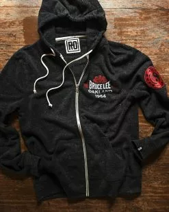 SPORT AND ICON Bruce Lee Oakland 1964 Black FZ Hoody