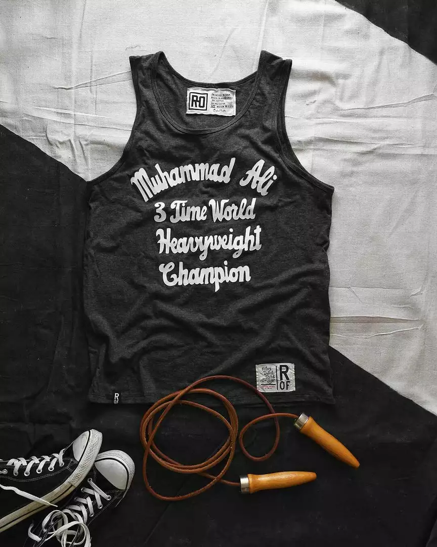 Muhammad Ali Ali 3 Time Champ Black Tank 3 Muhammad Ali Ali 3 Time Champ Black Tank
