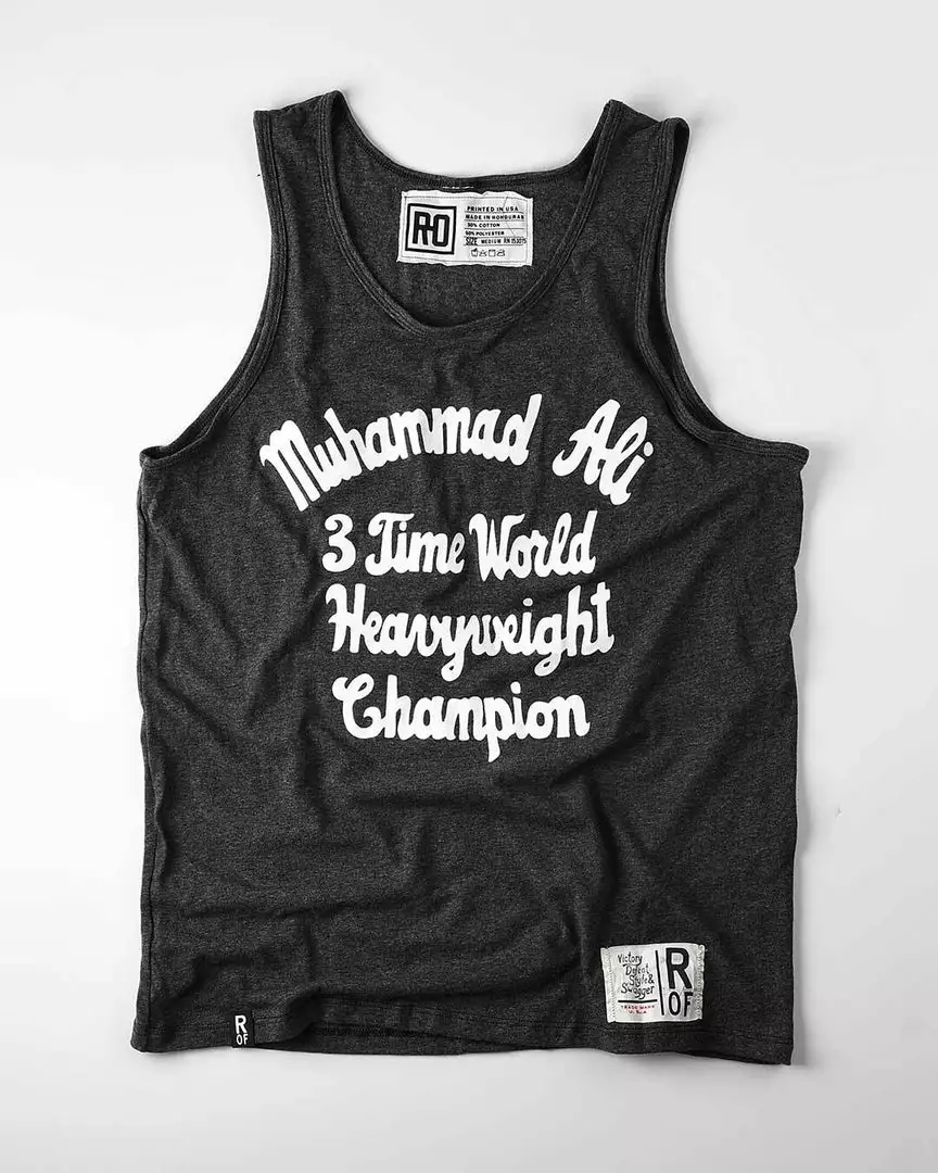 Muhammad Ali Ali 3 Time Champ Black Tank 9 Muhammad Ali Ali 3 Time Champ Black Tank