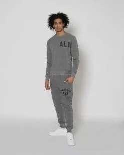 Muhammad Ali SPORT AND ICON Ali Brag Quote Sweatshirt