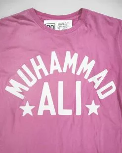 Muhammad Ali SPORT AND ICON Ali Classic Pink Tee