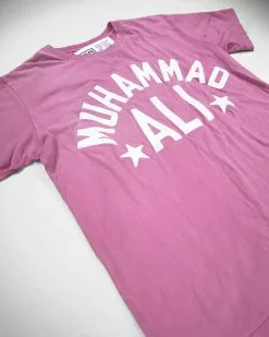 Muhammad Ali SPORT AND ICON Ali Classic Pink Tee