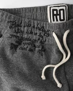 Muhammad Ali SPORT AND ICON Ali Deer Lake Training Camp Grey Sweatpants