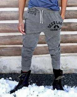 Muhammad Ali SPORT AND ICON Ali Deer Lake Training Camp Grey Sweatpants