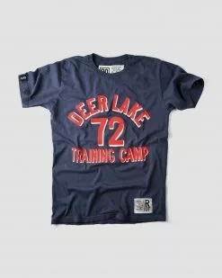 Muhammad Ali Ali Deer Lake Training Camp Navy Tee SPORT AND ICON