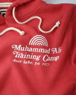 Muhammad Ali SPORT AND ICON Ali Deer Lake Training Camp Red PO Hoody 15 Muhammad Ali SPORT AND ICON Ali Deer Lake Training Camp Red PO Hoody