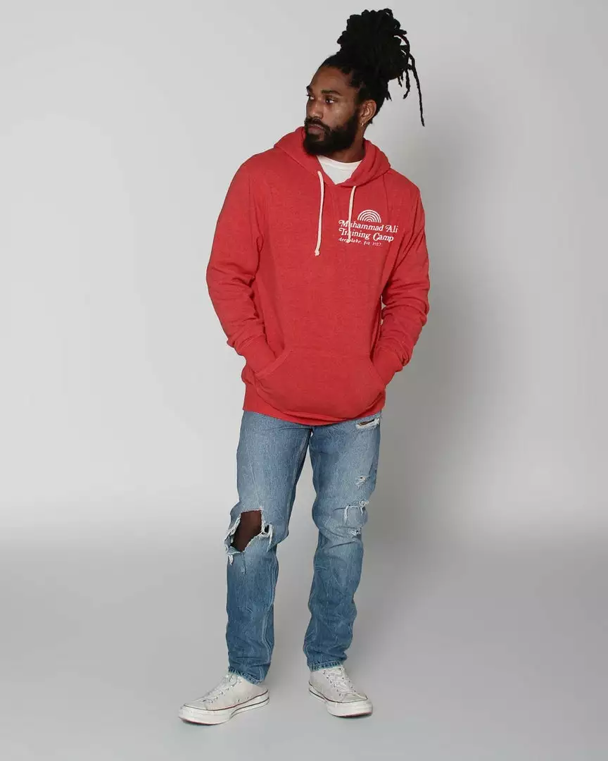 Muhammad Ali SPORT AND ICON Ali Deer Lake Training Camp Red PO Hoody 7 Muhammad Ali SPORT AND ICON Ali Deer Lake Training Camp Red PO Hoody