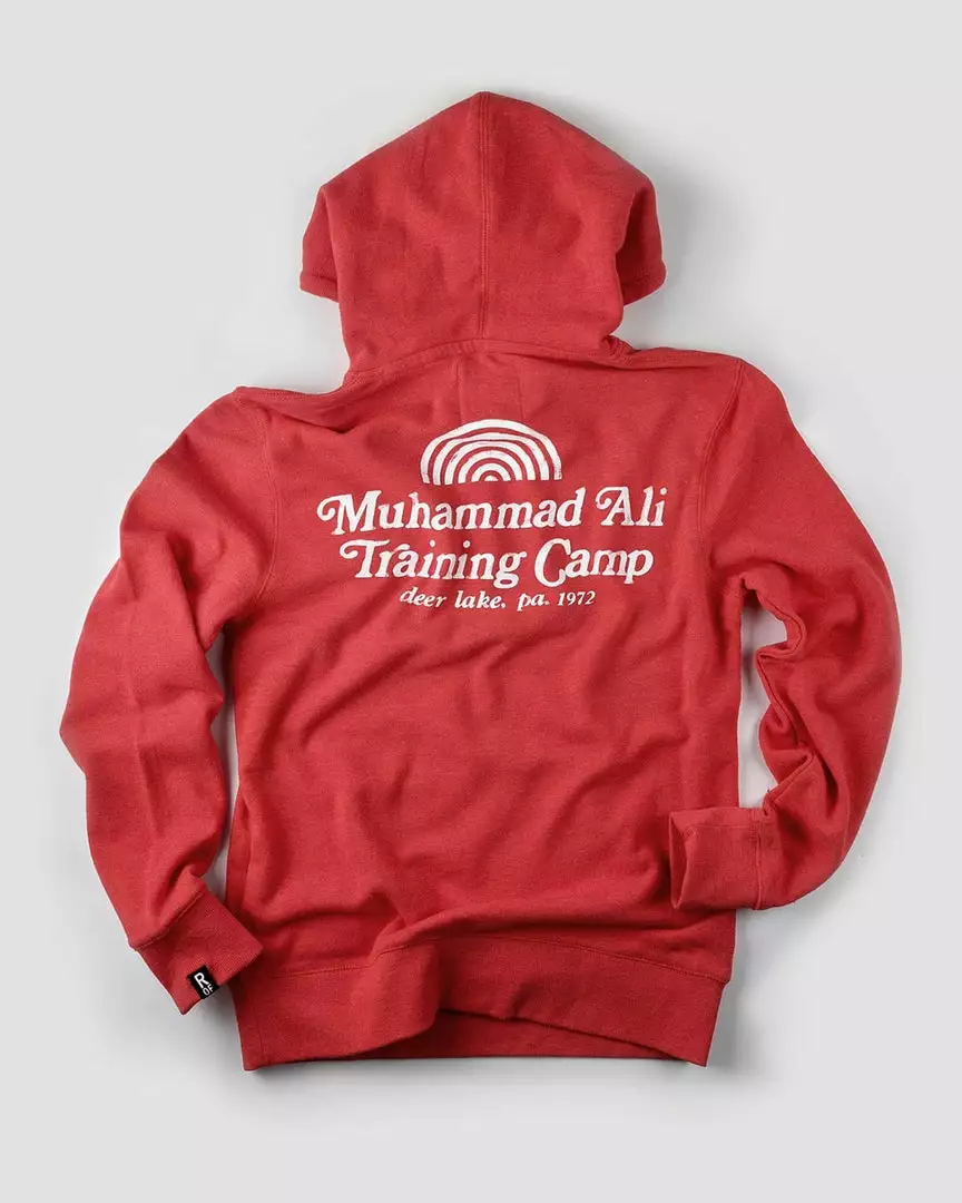 Muhammad Ali SPORT AND ICON Ali Deer Lake Training Camp Red PO Hoody 9 Muhammad Ali SPORT AND ICON Ali Deer Lake Training Camp Red PO Hoody