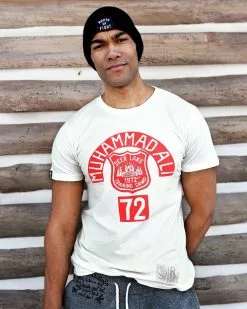 Muhammad Ali Ali Deer Lake Training Camp White Tee SPORT AND ICON