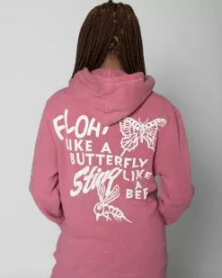 Muhammad Ali Ali Float Quote Pullover Hoody SPORT AND ICON