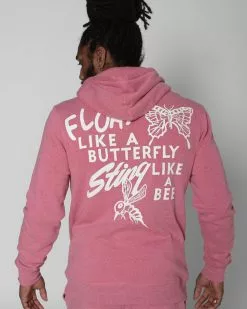 Muhammad Ali Ali Float Quote Pullover Hoody SPORT AND ICON