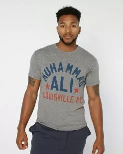 Muhammad Ali Ali Float Quote Triblend Tee SPORT AND ICON