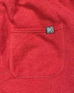 Muhammad Ali SPORT AND ICON Ali G.O.A.T Super Soft Triblend Red Shorts