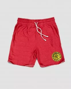 Muhammad Ali SPORT AND ICON Ali G.O.A.T Super Soft Triblend Red Shorts