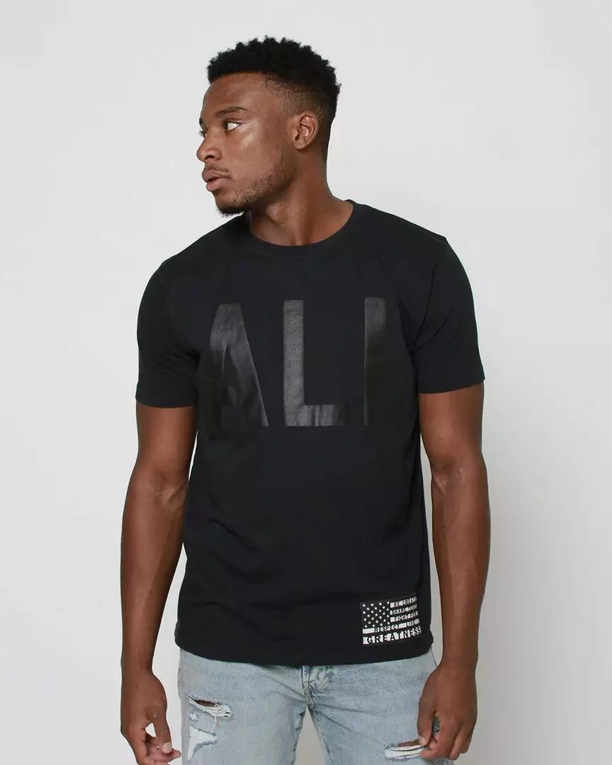 Muhammad Ali SPORT AND ICON Ali Legacy Monochrome Tee 3 Muhammad Ali SPORT AND ICON Ali Legacy Monochrome Tee