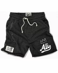 Muhammad Ali Ali Script Black Shorts 13 Muhammad Ali Ali Script Black Shorts