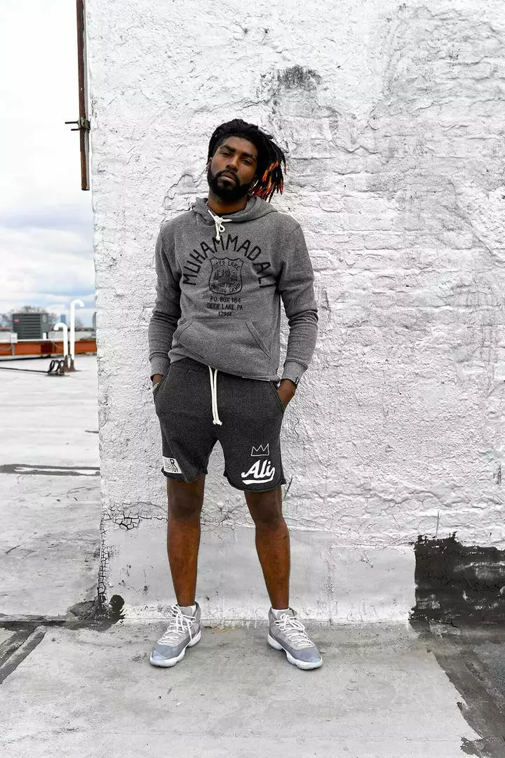 Muhammad Ali Ali Script Black Shorts 5 Muhammad Ali Ali Script Black Shorts