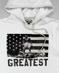 Muhammad Ali SPORT AND ICON Ali Victory Ivory Pullover Hoody 19 Muhammad Ali SPORT AND ICON Ali Victory Ivory Pullover Hoody