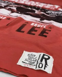 Muhammad Ali / Bruce Lee SPORT AND ICON Ali Vs Lee - Night Of Greatness Red Tee