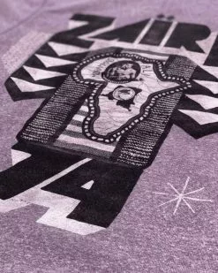 Muhammad Ali Ali Zaire 1974 Purple Pullover Hoody SPORT AND ICON