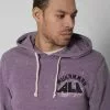 Muhammad Ali Ali Zaire 1974 Purple Pullover Hoody SPORT AND ICON