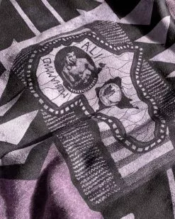 Muhammad Ali Ali Zaire 1974 Purple Pullover Hoody SPORT AND ICON