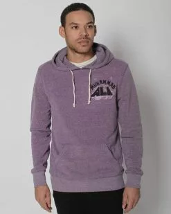 Muhammad Ali Ali Zaire 1974 Purple Pullover Hoody SPORT AND ICON