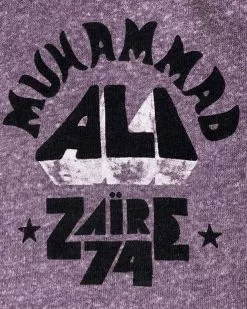 Muhammad Ali Ali Zaire 1974 Purple Sweatpants 15 Muhammad Ali Ali Zaire 1974 Purple Sweatpants