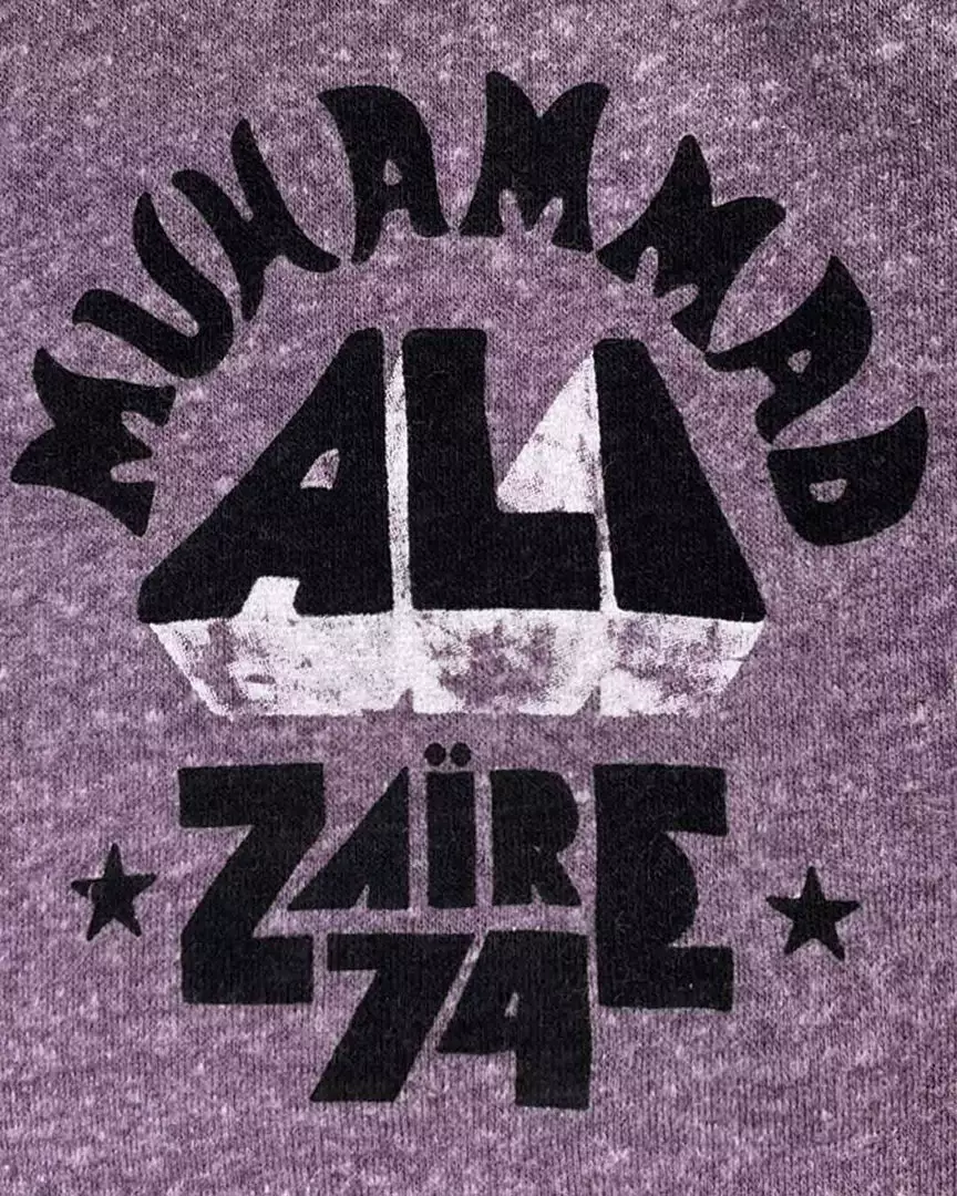 Muhammad Ali Ali Zaire 1974 Purple Sweatpants 6 Muhammad Ali Ali Zaire 1974 Purple Sweatpants