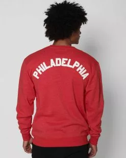 Allen Iverson #3 Red Sweatshirt SPORT AND ICON