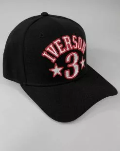 Allen Iverson Classic Snapback Hat SPORT AND ICON