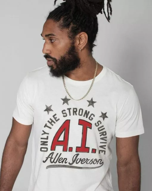 SPORT AND ICON Allen Iverson "Only Strong Survive" Tee