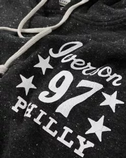 SPORT AND ICON Allen Iverson Philly 97 Black PO Hoody 16 SPORT AND ICON Allen Iverson Philly 97 Black PO Hoody