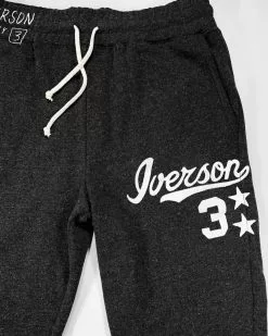 Allen Iverson Philly '97 Black Sweatpants SPORT AND ICON