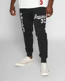 Allen Iverson Philly '97 Black Sweatpants SPORT AND ICON