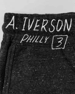Allen Iverson Philly '97 Black Sweatpants SPORT AND ICON