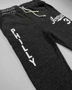 Allen Iverson Philly '97 Black Sweatpants SPORT AND ICON
