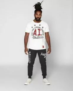 Allen Iverson Philly '97 Black Sweatpants SPORT AND ICON