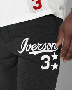 Allen Iverson Philly '97 Black Sweatpants SPORT AND ICON