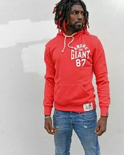 Andre The Giant 'Immovable Object' Red PO Hoody NEW ARRIVALS