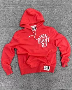 Andre The Giant 'Immovable Object' Red PO Hoody NEW ARRIVALS