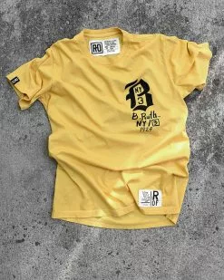Babe Ruth Bambino Yellow Tee NEW ARRIVALS