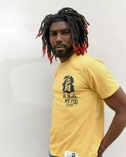 Babe Ruth Bambino Yellow Tee NEW ARRIVALS