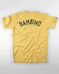 Babe Ruth Bambino Yellow Tee NEW ARRIVALS